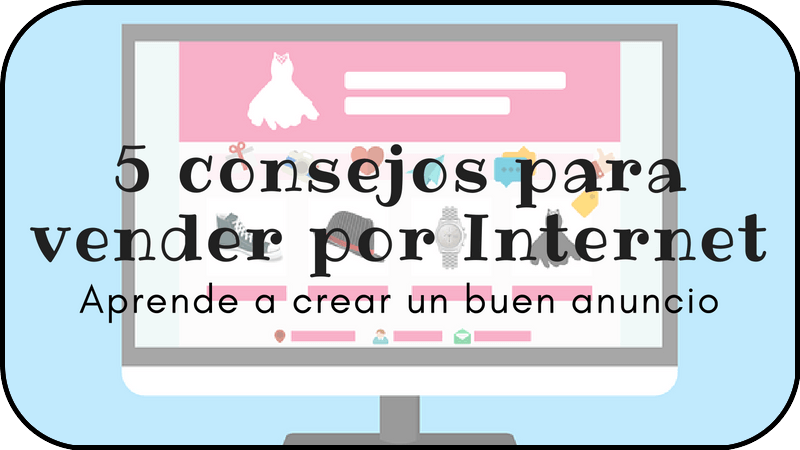 Vender por Internet cosas de segunda mano