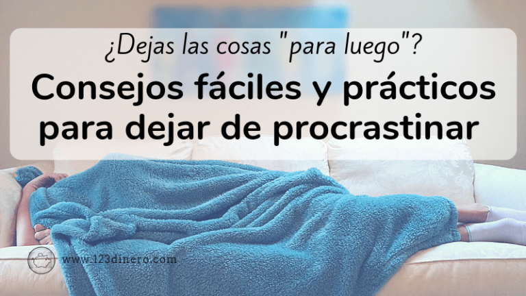 Dejar de procrastinar