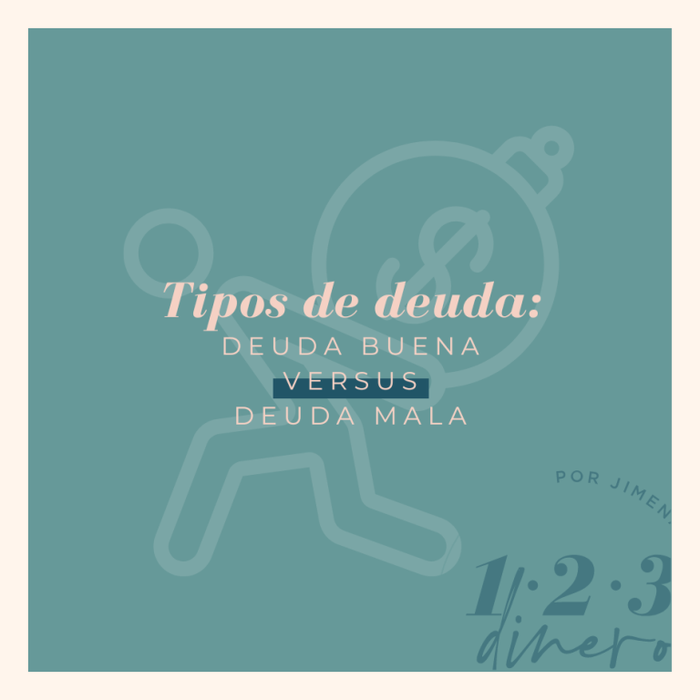 deuda buena deuda mala
