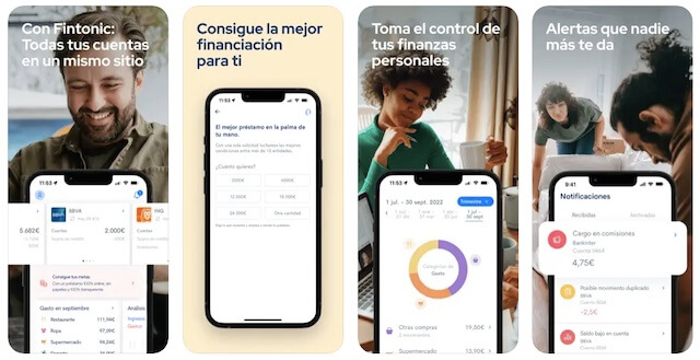 fintonic app control de gastos